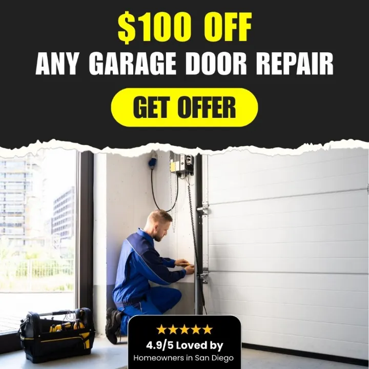 $100 Off Any Garage Door Repair